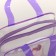 Lightning cosmetic bag, lilac color