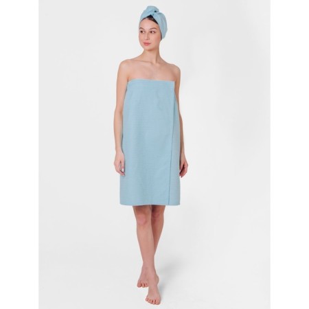 Female bathing, size 78x145 cm, blue color
