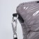 Luggage bag, external pocket, long belt, gray color
