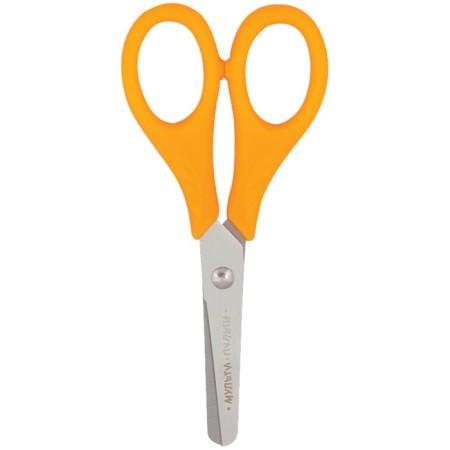 Scissors 12.8 cm children's multi-bullets "Raccoon Adventures", mix, euro suspension-10