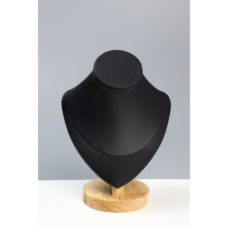 Bust for jewelry "Triangular shape", 15 × 9 × 20 cm, h = 20, black color-6