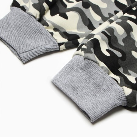 Pants for a boy, gray color, height 128 cm-2