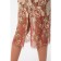 Women's dress, size 42, beige color, red
