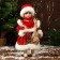 Snegurochka under the Christmas tree "Winter magic. In a lush fur coat ", 30 cm, red