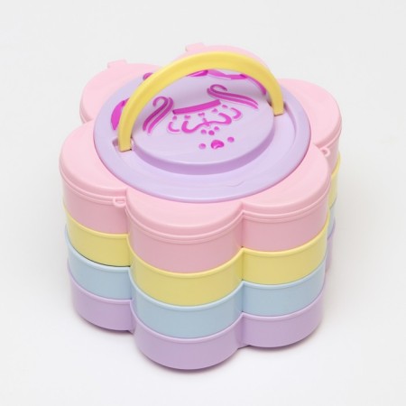 Cosmetics set for girls, 4 layers-3