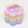 Cosmetics set for girls, 4 layers