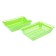 The pearl of pearl deep with a grid, 38.5 x 26 x 9 cm, green