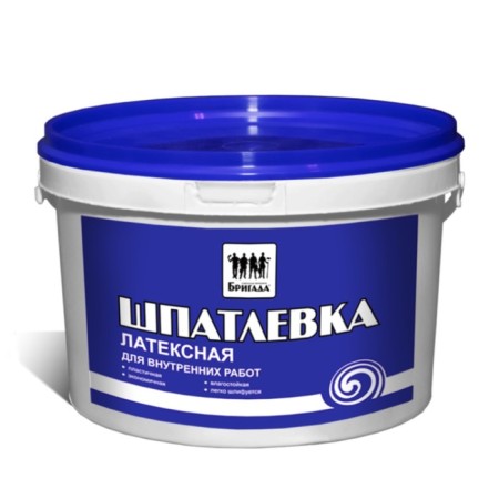 Latex putty, universal "brigade" 15kg