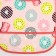 Bibslate for feeding "Donuts" waterproof on Velcro, with a pocket