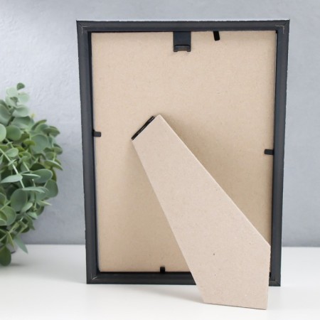 Photo frame plastic "Rainbow" 15x21 cm, matte silver-3