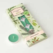 A set of tea candles of aromatic 