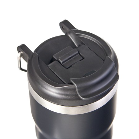 Thermal circle, 600 ml, travel, retains heat up to 12 hours, 20.7 x 7.5 cm, black-3