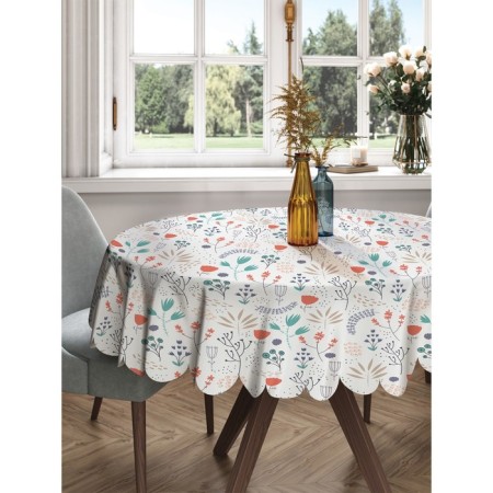 Photo scatter round, size 150x150 cm, Saten