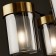 Suspended lamp Freya Fr5432PL-06BBS Lora, 440x440 mm, E14, 6x40W, black color and brass