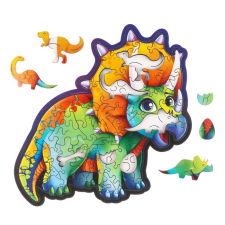 Puzzle "Triceratops"-1
