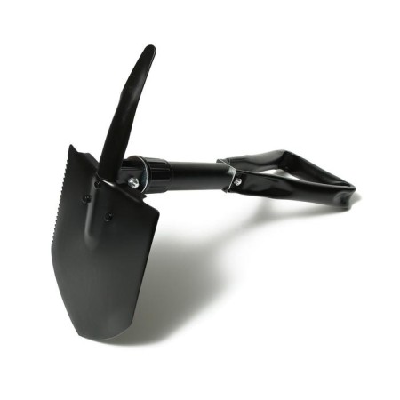 Shovel is tourist, folding, l = 62 cm, saw, metal stalk with a handle, in a case, mix, Greengo-5