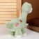 Soft toy "Dinosaurus", 23 cm, green color