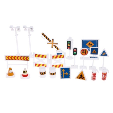 Set of game "Fire Station", cars 12 pieces, road signs, playing field-1