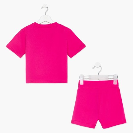 Kit for children (T-shirt, shorts) KAFTAN "BASIC Line" size 32 (110-116), pink color-9