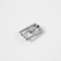 Buckle, 1.8 × 1.2 cm, 10 mm, 10 pcs, silver color