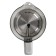 Pioneer KE805G kettles, glass, 1.7 l, 2200 watts, silver