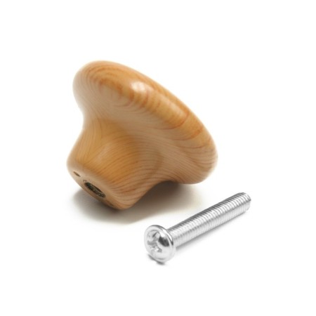 Cappio-skn cap, d = 33 mm, plastic, color wood-6
