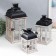 Climber tree "Lantern-windows" Gray set 3 pcs 21.5x11.5x1.5 28.5x13.2x13.2 38x18x18 cm 737234