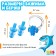 Swiming Swim Shark swimming: nasal clamp, beryushi, blue color
