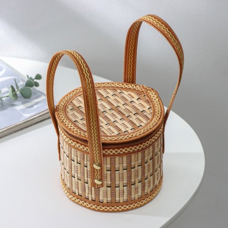Basket for storage of the shares Nature, 14 × 14 × 13, bamboo-1