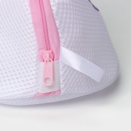 A bag for washing brackets, 18 × 18 × 17 cm, three -layer, large mesh, color mix-2