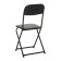 Folding stool "Conference" black/black