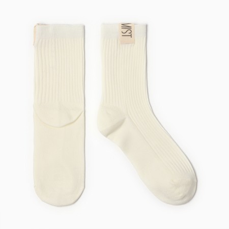 Women's socks Mist Base R.36-39 (23-25 ​​cm), milk-1