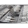 The instrument set Kraft KT700869, 1/2 ", 1/4" 12-sided heads, 107 items