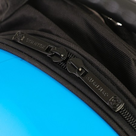 A backpack for carrying animals "Butterfly", with a viewing window, 32 x 26 x 44 cm, blue-9