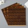 Scrapbooking paper bilateral craft "houses and umbrellas" density 180 grams set 5 pcs 30.5x32 cm