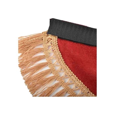 Lambraquen windshield with SkyWay curtains, 180cm/60x60cm, red-2