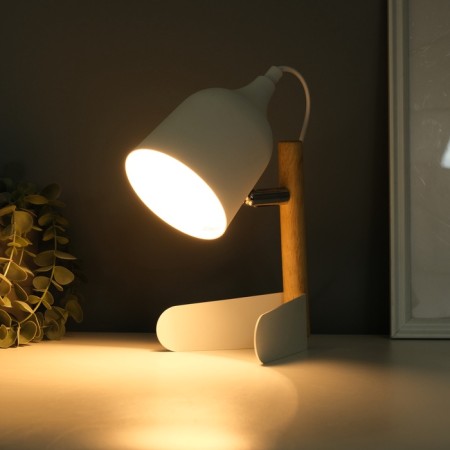Table lamp "Prestige" 1x40W E27 White 13x12x24cm-1