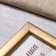 Photo frame pine c19 gold 15x15 cm (plastic screen)
