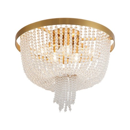 Freya FR1008CL-04BS Ornament, 400x400x400 mm ceiling lamp, E14, 4x60W, brass color