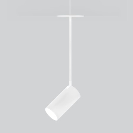 Suspended lamp Elektrostandard, Drop LED 8 W, 50x80x220 mm, white color