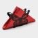 Salphetens Dolyana "Butterfly", 13.5 × 4 × 9 cm, black color