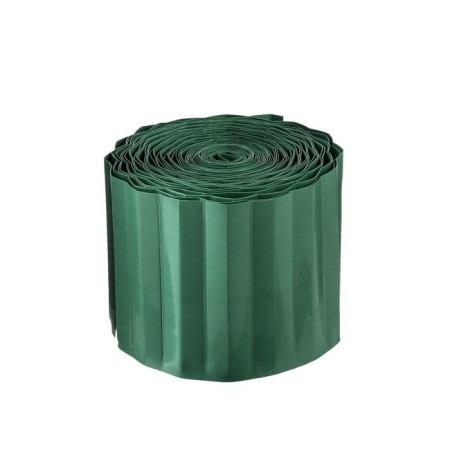 Border tape, 0.1 × 9 m, thickness 0.6 mm, plastic, green, Greengo-6