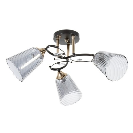 Roni chandelier 3he27 40w Black 58x58x23cm Bayerlux