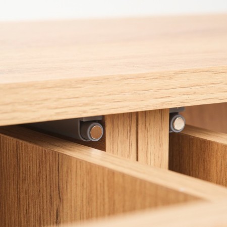 Overnight cabinet with drawers Damascus, 800x300x150, oak craft gold-4