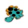 Thermometer-hint of the “dinosaurus”, up to 40 °, L-3.3 cm