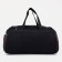 Sports bag, on lightning, 2 outer pockets, long belt, black/brown color