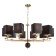 DIVA hanging chandelier 1000 mm, E14 400W