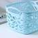 Storage basket "Leaves", plastic, 29.5 × 21.5 × 16 cm, color mix