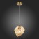 STL LUCE Sus. SL1175.303.01. Portici. 1x40 W, E14, 18x18 cm, brass color