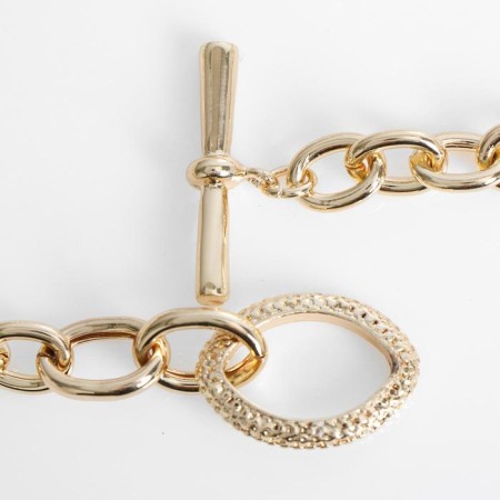 Piece "chain" links on the castle, color gold, 45 cm-1